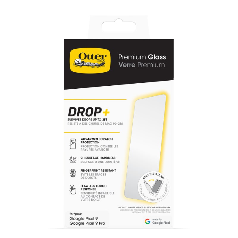 Otterbox Premium Glass For Google Pixel 9/9 Pro - Clear