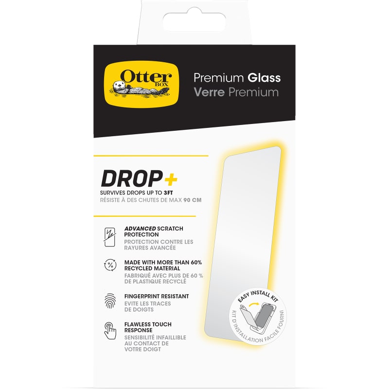 OtterBox Premium Glass Screen Protector For iPhone 16 Pro Max - Clear