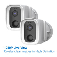 Thumbnail for Laser Smart Home Full HD Wireless Camera Twin Pack - IP65 Weatherproof