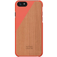 Thumbnail for Native Union Clic Wooden Case for iPhone 6/6s/7/8 - Coral