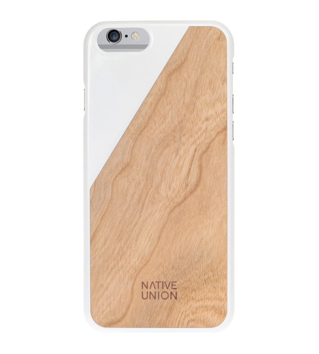 Native Union Clic Wooden for iPhone 6/6s/7 - White New