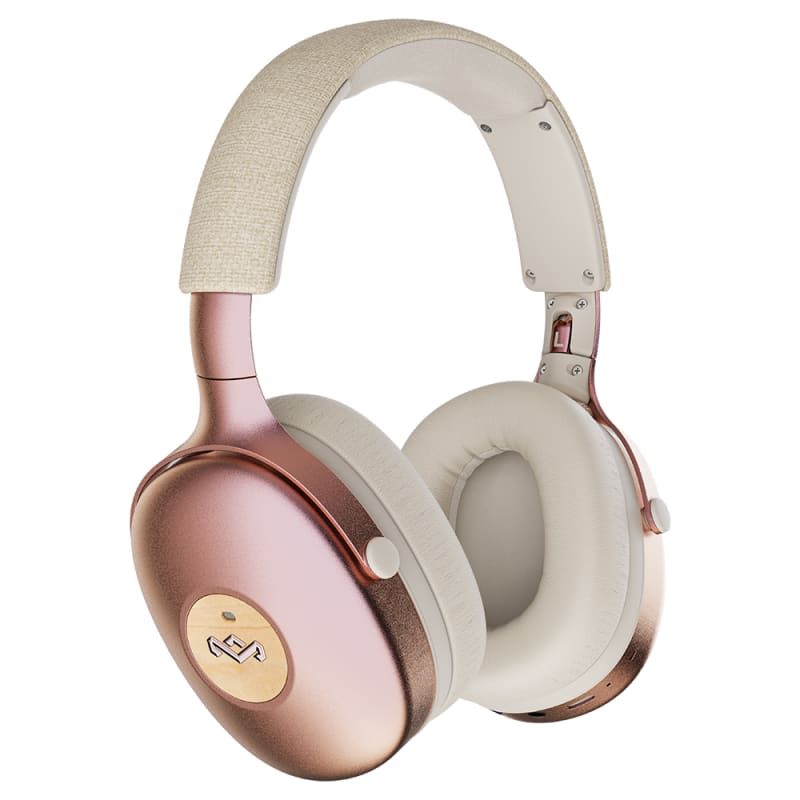 House of Marley Positive Vibration XL ANC Wireless Headphones - Copper Gold