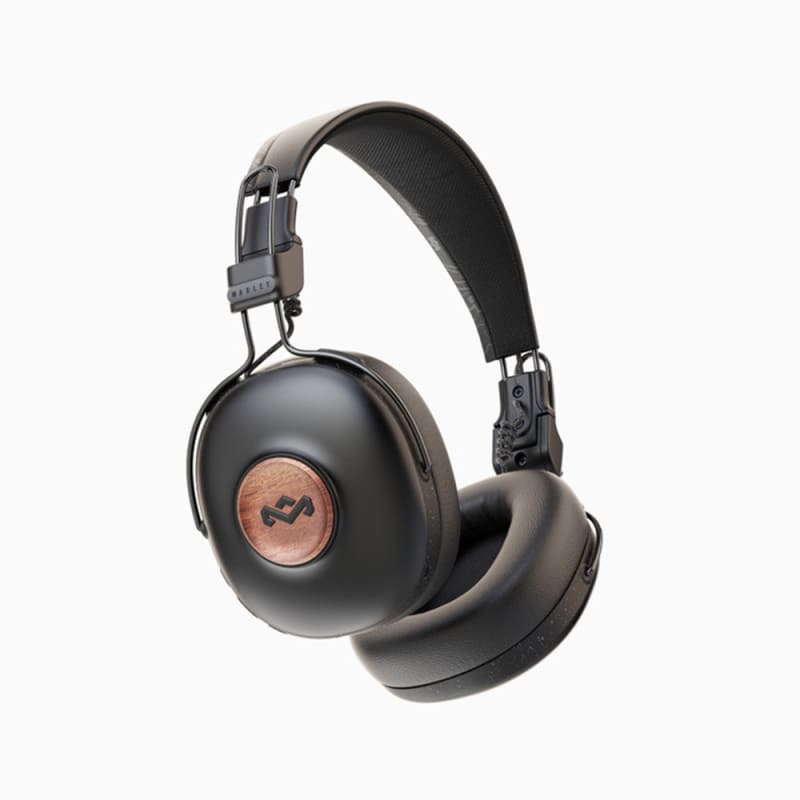 House of Marley Positive Vibration 3 Wireless Over Headphones - Solid Black