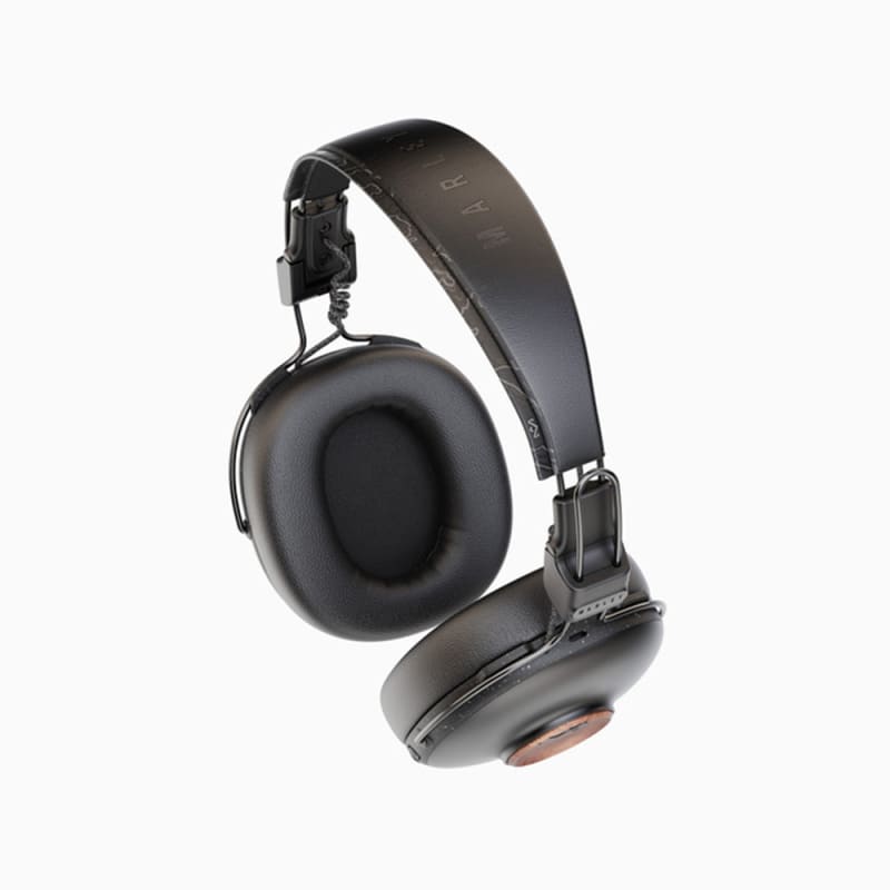 House of Marley Positive Vibration 3 Wireless Over Headphones - Solid Black