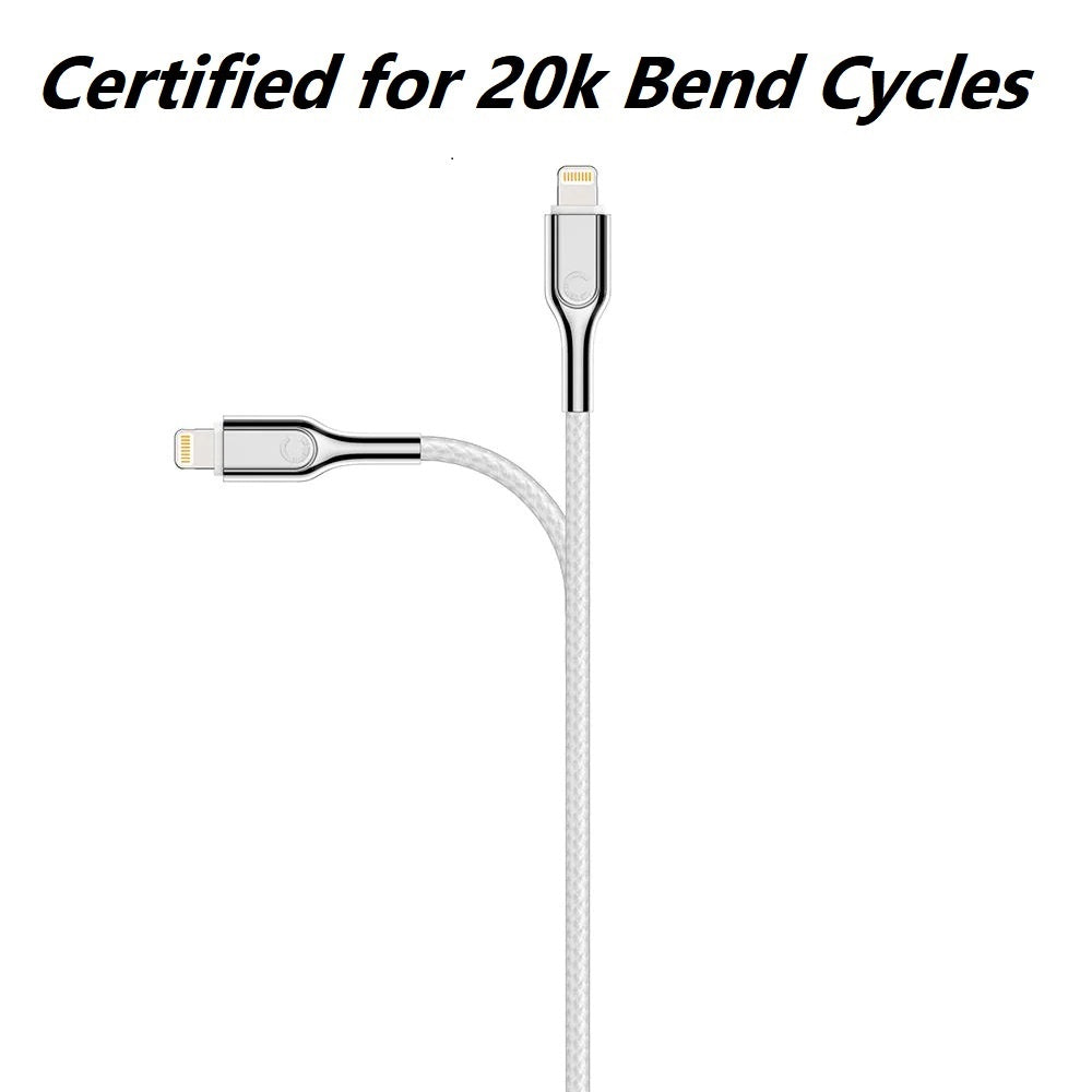 Cygnett Armoured Lightning to USB-A Cable 3M - White