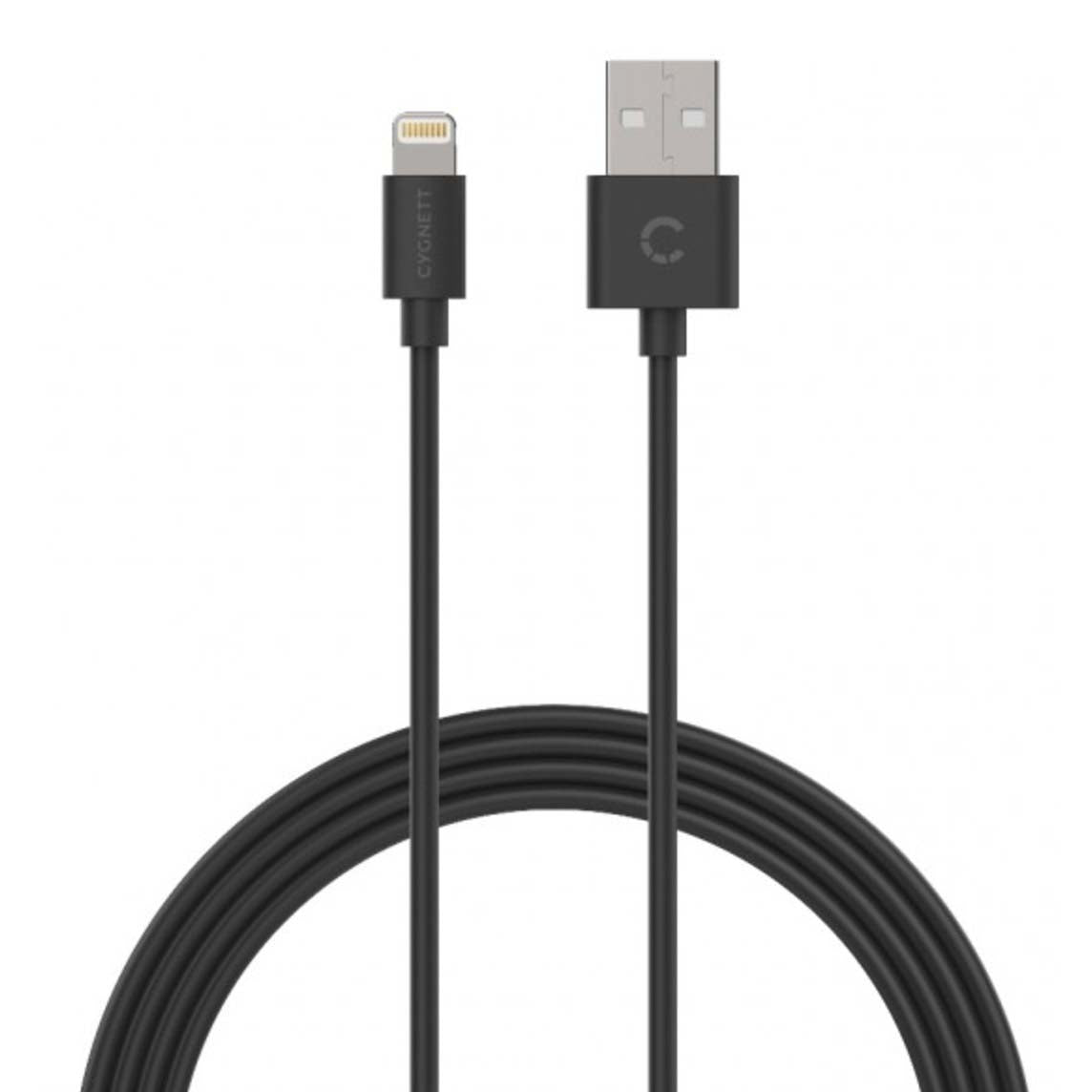 Cygnett Essentials Lightning to USB-A Cable 1M - Black