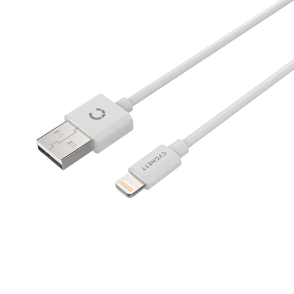 Cygnett Essentials Lightning to USB-A Cable 1M - White