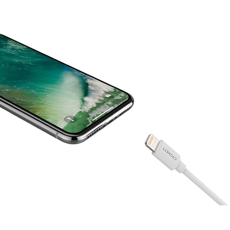 Cygnett Essentials Lightning to USB-A Cable 1M - White