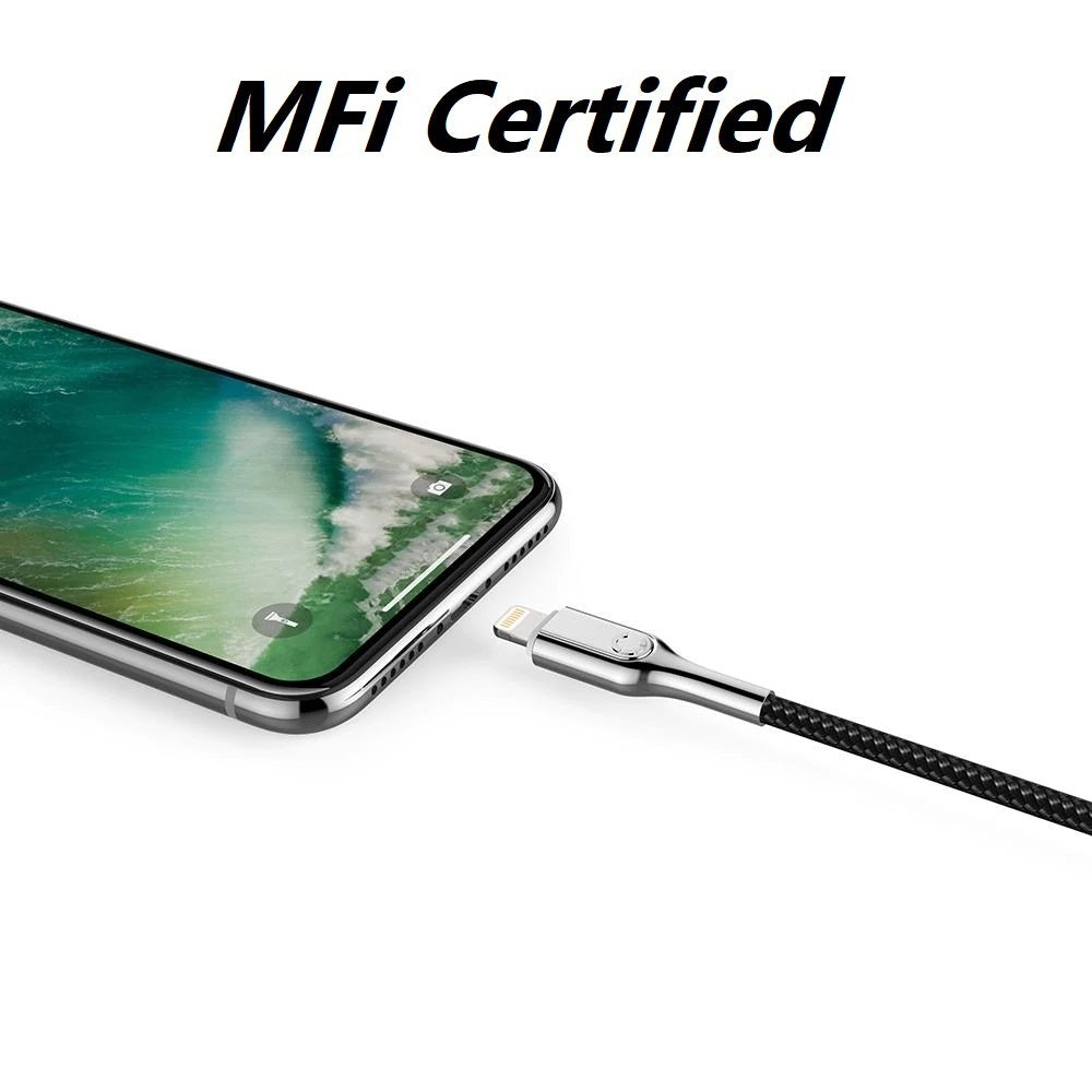 Cygnett Armoured Lightning to USB-C Cable 1M - Black