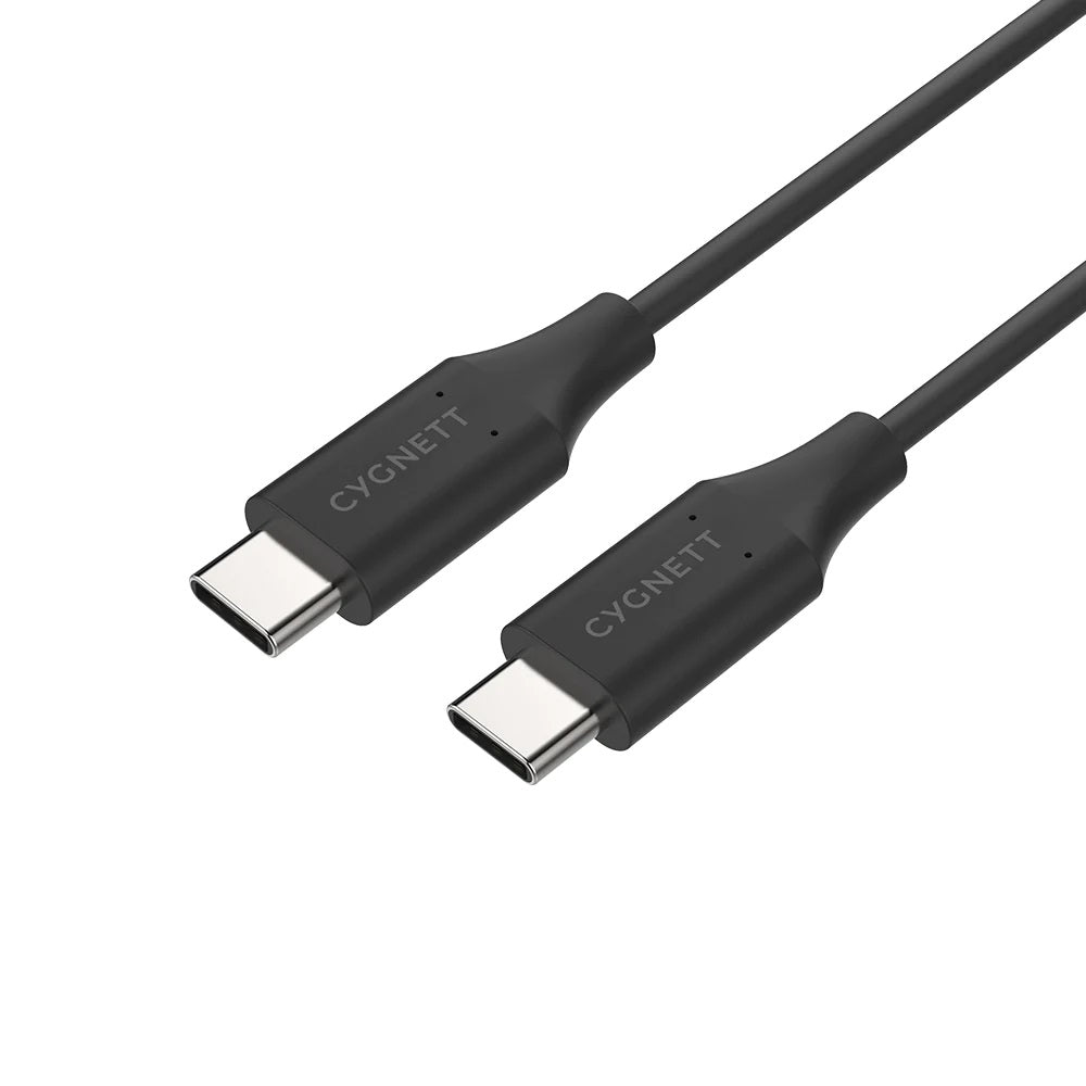 Cygnett Essentials USB-C to USB-C Cable (2M) - Black