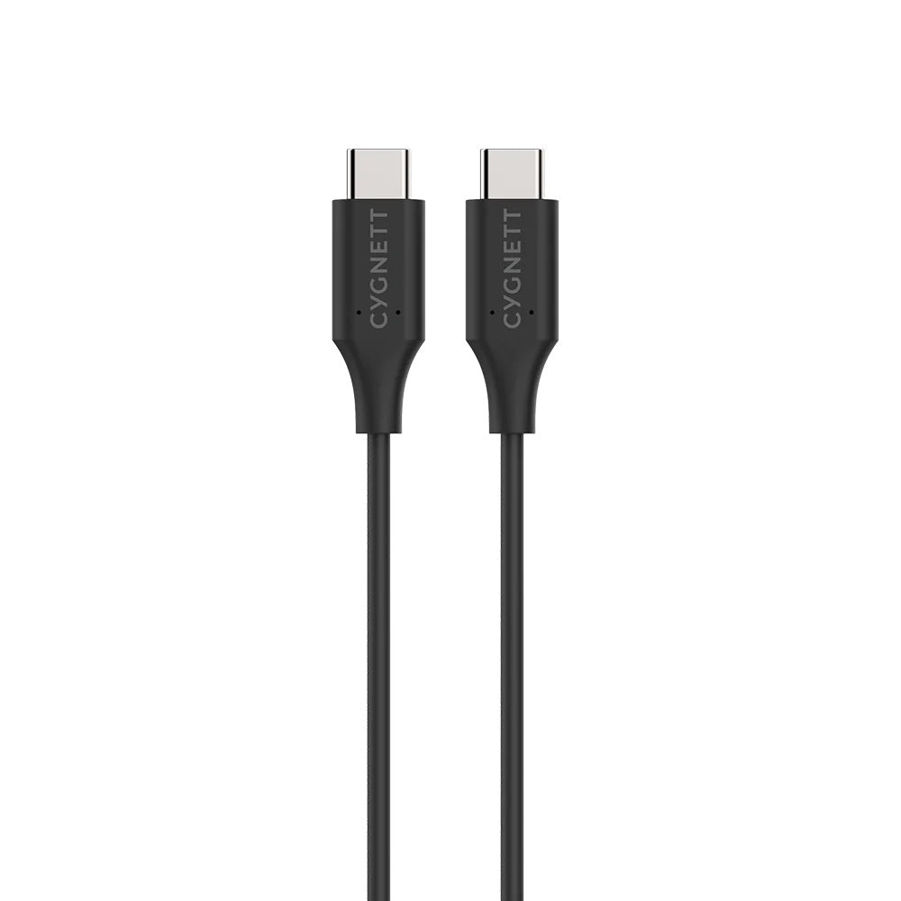 Cygnett Essentials USB-C to USB-C Cable (2M) - Black