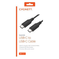 Thumbnail for Cygnett Essentials USB-C to USB-C Cable (2M) - Black