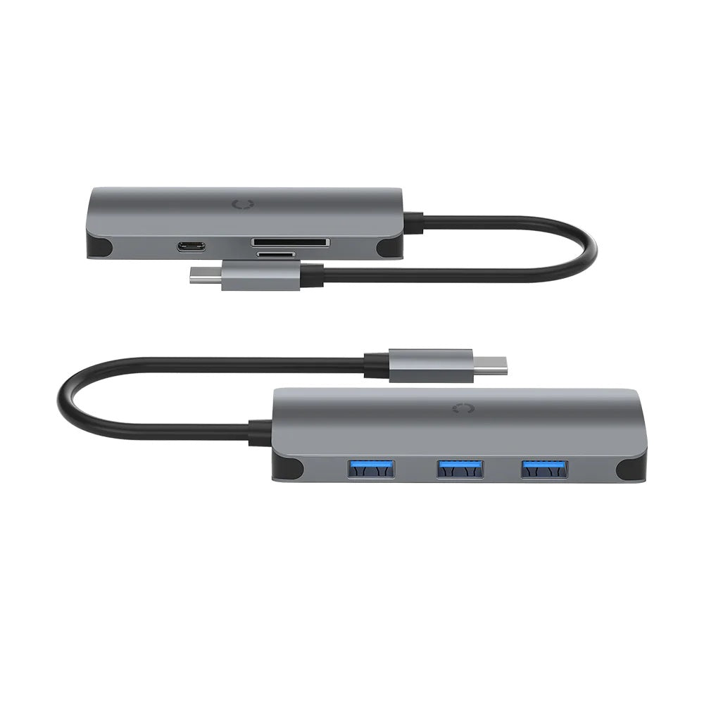Cygnett Unite SlimMate USB-C Hub - Black