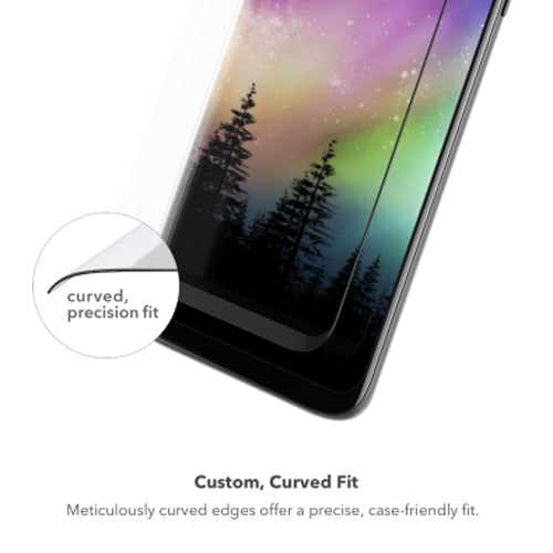 ZAGG Glass Contour Curve Elite Screen Protector for Samsung Galaxy S9 Plus (S9+)