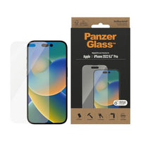 Thumbnail for PanzerGlass Glass Screen Protector for Apple iPhone 14 Pro - (Classic Fit)