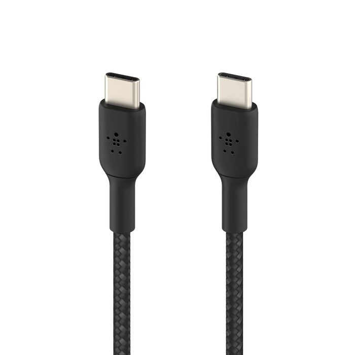 Belkin BoostCharge Braided USB-C to USB-C Cable 0.15M- White