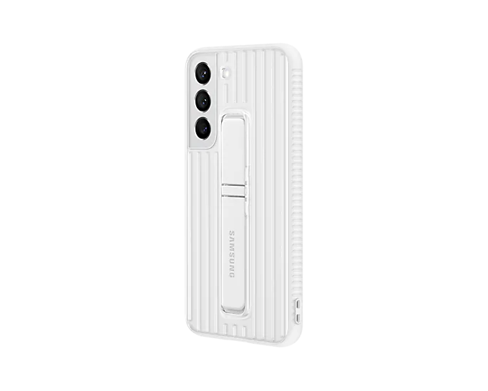 Samsung Protective Stand Cover for Galaxy S22 - White