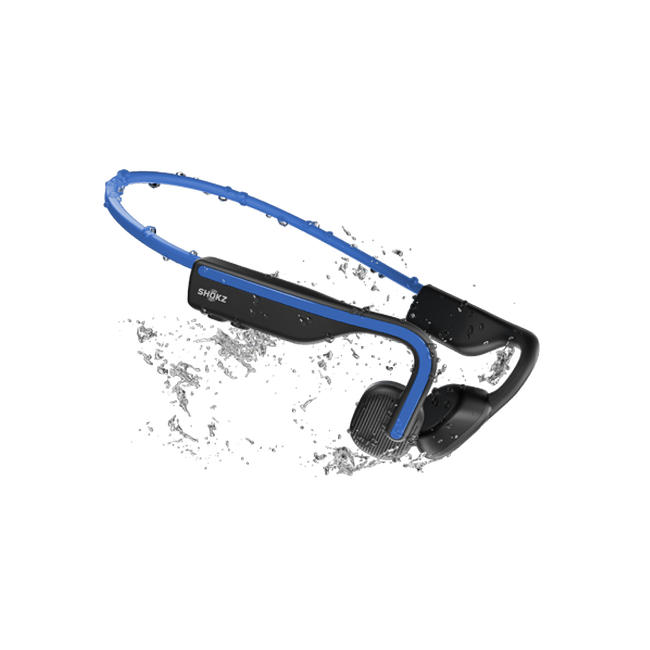 Shokz OpenMove Bone Conduction Open-Ear Lifestyle/Sport Headphones - Blue