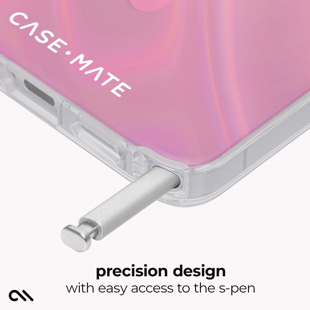 Case Mate Peach Bubble Case with Magnet for Samsung Galaxy S26 Ultra - Iridescent