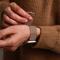Thumbnail for Vonmählen Milanese Loop2 For Apple Watch (40-42mm) - Rose Gold