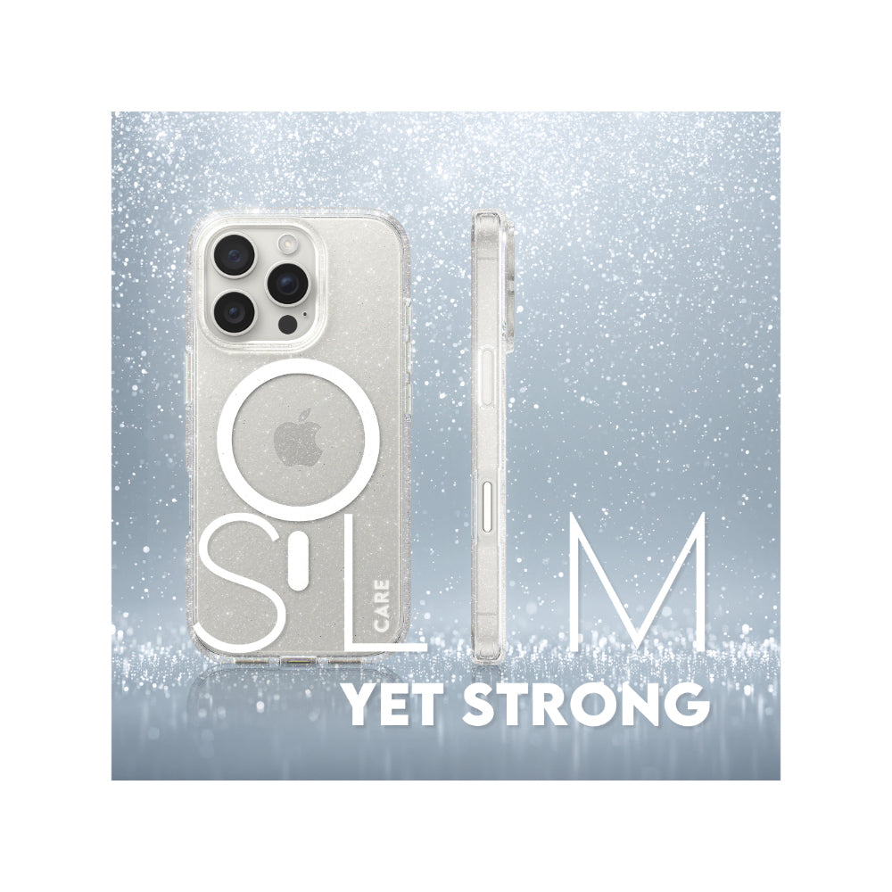PanzerGlass CARE Flagship Star lit Magsafe Case for Apple iPhone 16 Pro
