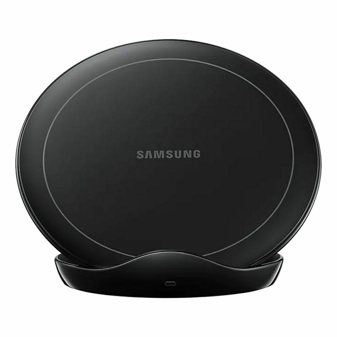 Samsung Fast Charge Wireless Charger Stand with Fan Cooling includes AC Charger - Black (9W / 7.5W)