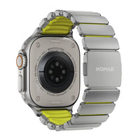 NOMAD Stratos for Apple Watch (49mm/ULTRA1&2) - Natural/Volt