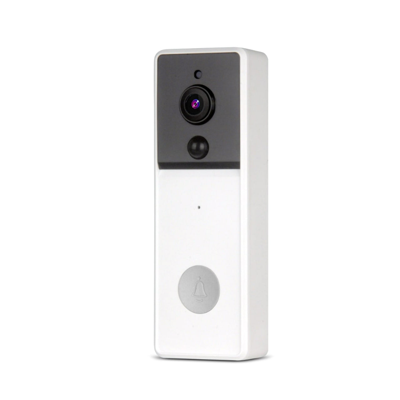 Laser Smart Full HD Video Doorbell- Chime White