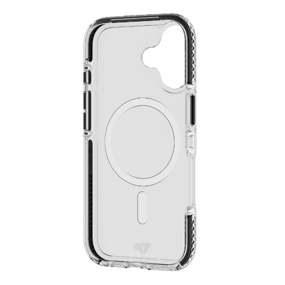Tech21 EvoCrystal MagSafe Case for iPhone 17 - Clear/Black