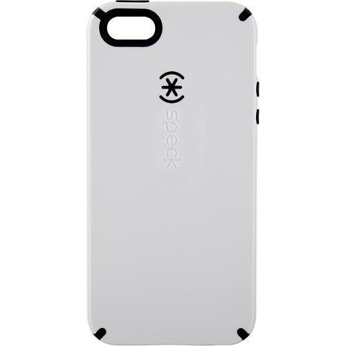 Speck CandyShell Case for iPhone SE/5/5S -White/Charcoal New