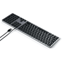 Thumbnail for Satechi Aluminium Wired USB Keyboard (Grey)