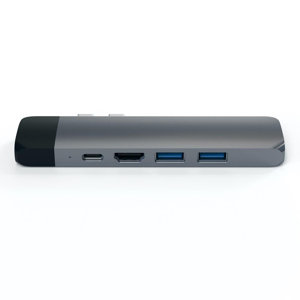 Satechi USB-C Pro Hub with Ethernet & 4K HDMI - Space Grey