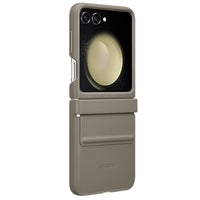 Thumbnail for Samsung Flap ECO-Leather Case for Galaxy Z Flip5 Case - Etoupe