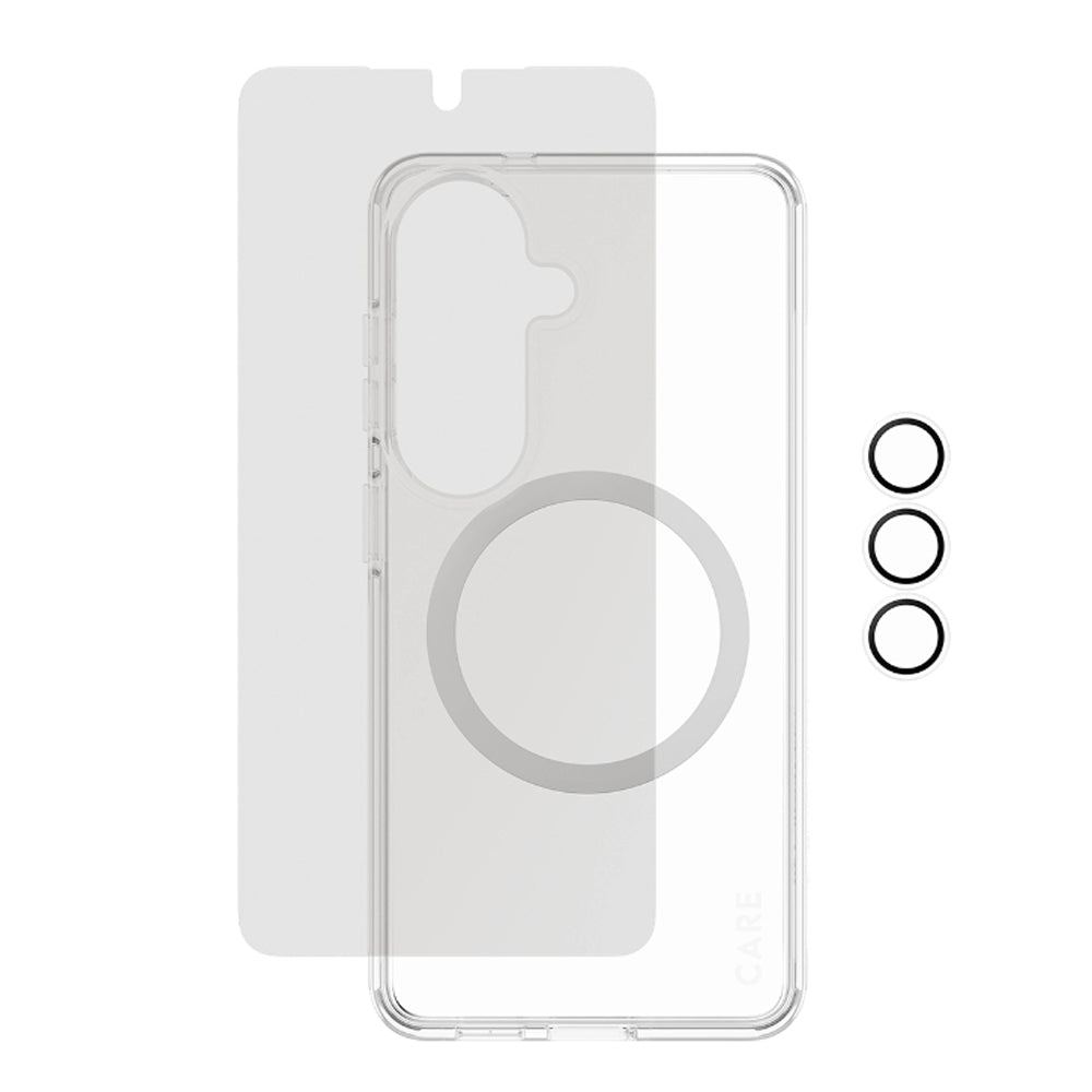 PanzerGlass Care 3-in-1 Privacy Bundle for Samsung Galaxy S26 - Clear