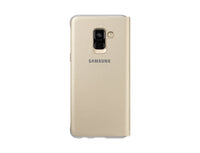Thumbnail for Samsung Galaxy A8 Neon Flip Cover - Gold