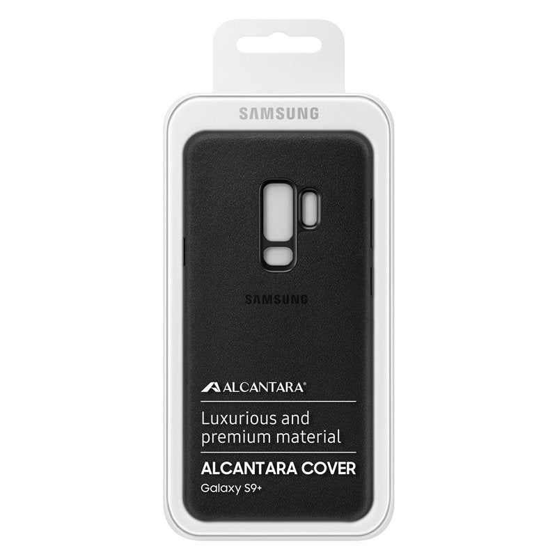 Samsung Galaxy S9 plus (s9+) Alcantara Cover - Black new