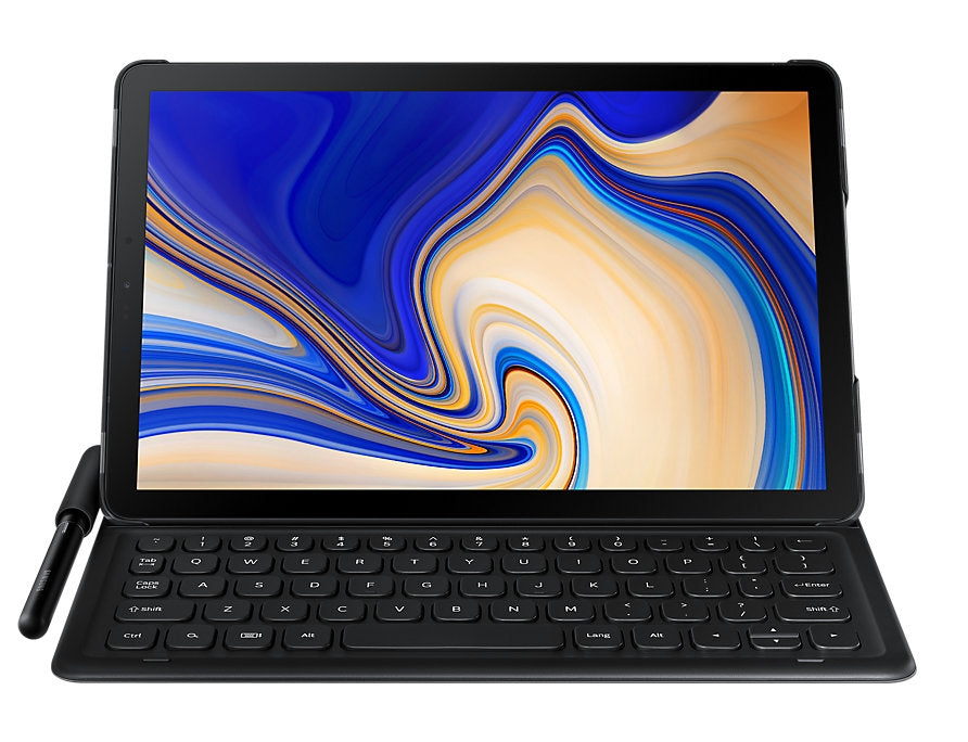 Samsung Galaxy Tab S4 10.5 Keyboard Cover Case - Black (includes Pen Holder)