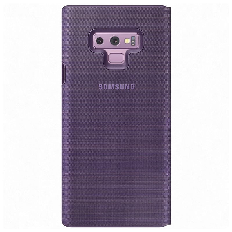 Samsung Led View Cover Case suits Samsung Galaxy Note 9 - Violet New