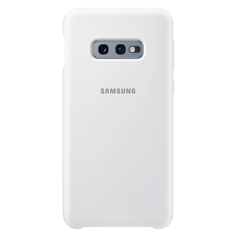 Samsung Silicone Cover Suits Galaxy S10e (5.8") - White