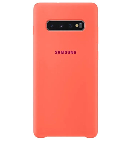 Samsung Silicone Cover suits Galaxy S10+ (6.4") - Berry Pink