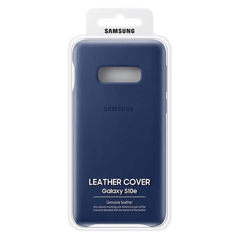 Samsung Leather Cover Suits Galaxy S10e (5.8") - Navy