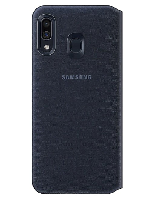 Samsung Galaxy A30 Wallet Cover - Black