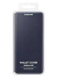 Thumbnail for Samsung Galaxy A20 Wallet Cover - Black