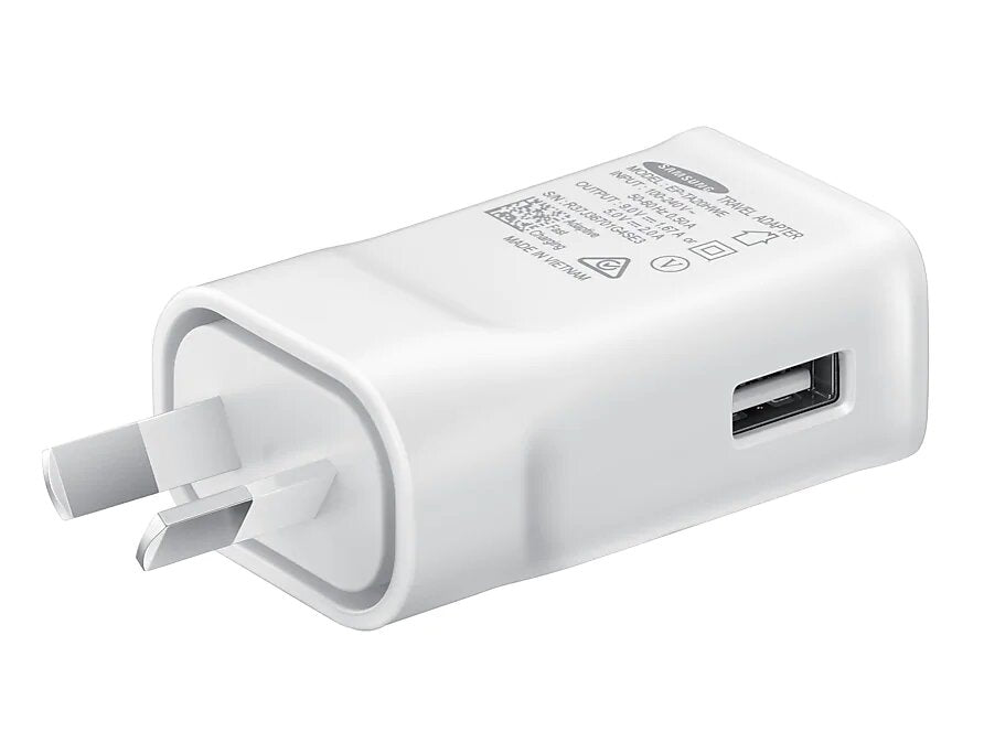 Samsung USB 9V Fast Charge Travel Charger Includes Micro USB Cable - White