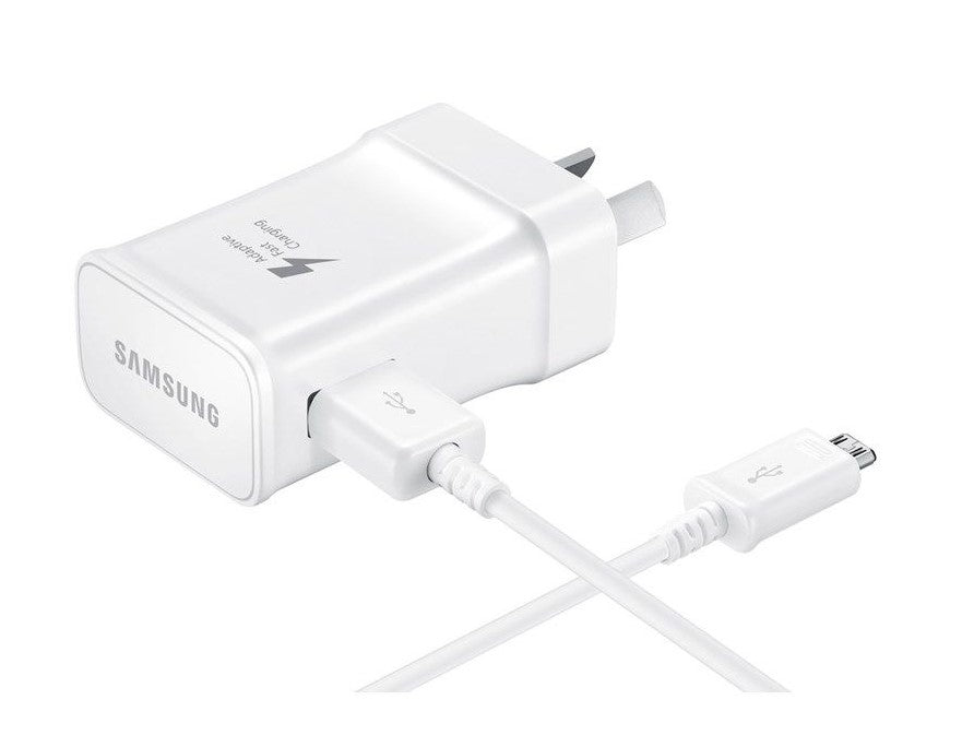 Samsung USB 9V Fast Charge Travel Charger Includes Micro USB Cable - White