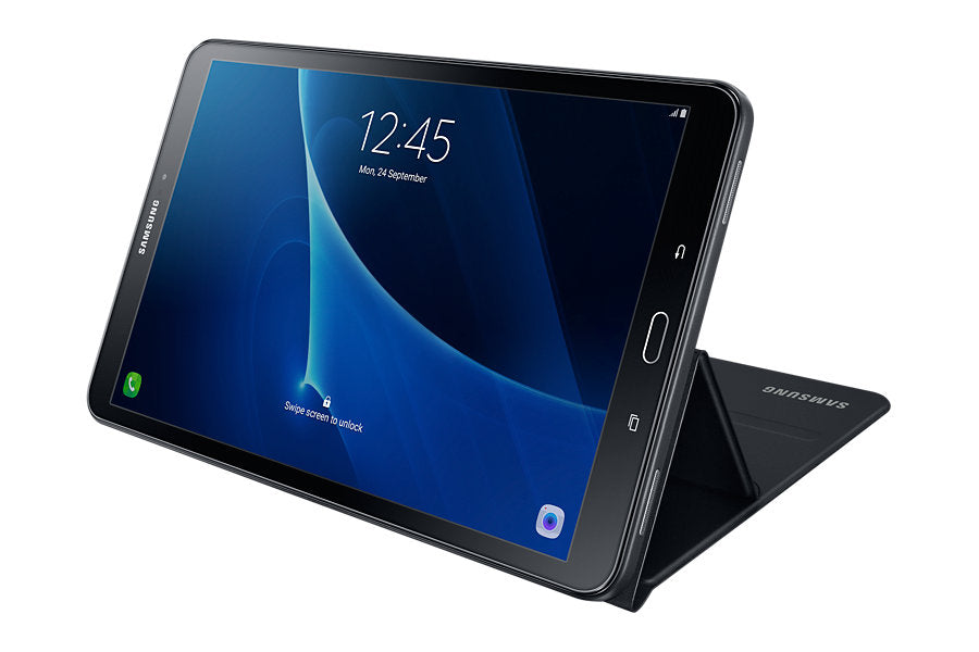 Samsung Galaxy Tab A 10.1 Book Cover - Black New
