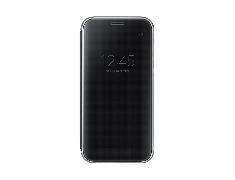 Samsung Galaxy A7 Neon Flip Cover - Black