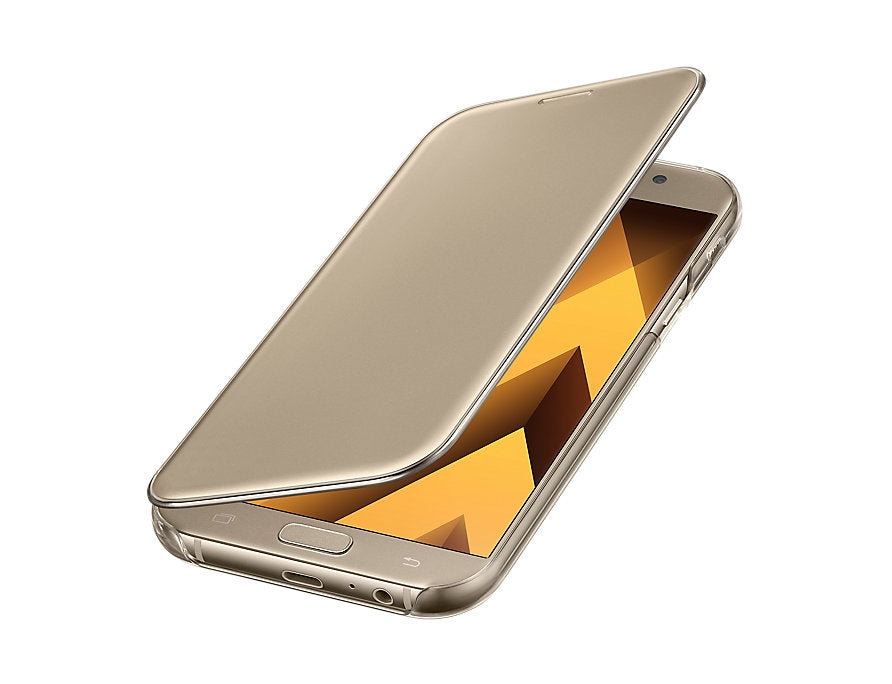 Samsung Galaxy A7 Clear View Cover - Gold