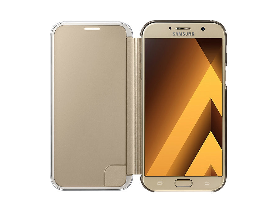 Samsung Galaxy A7 Clear View Cover - Gold
