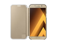 Thumbnail for Samsung Galaxy A7 Clear View Cover - Gold
